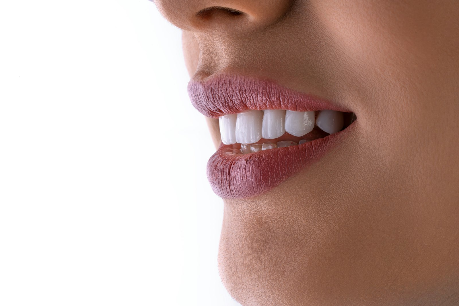 Close-up of a bright smile